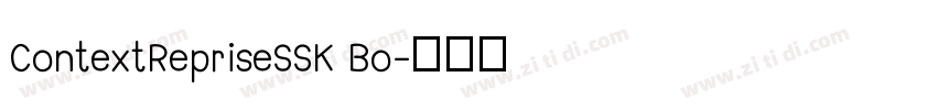 ContextRepriseSSK Bo字体转换